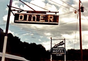 72 -Diner & telephone pole